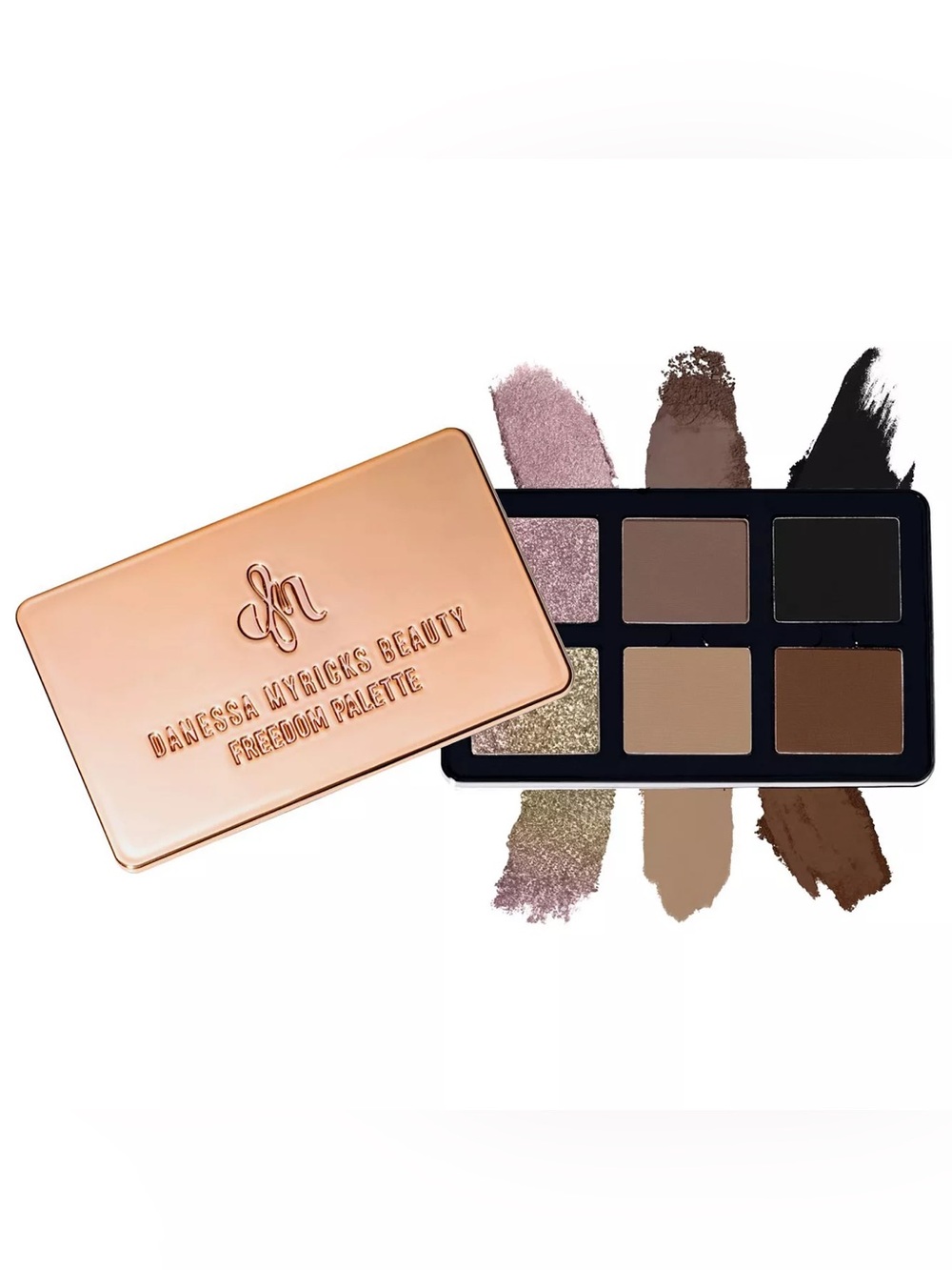 Danessa Myricks Beauty Freedom Palette Everyday Magic 6 Shades, New, No Box